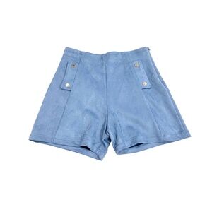 NWT Mayoral French Blue Suede Shorts